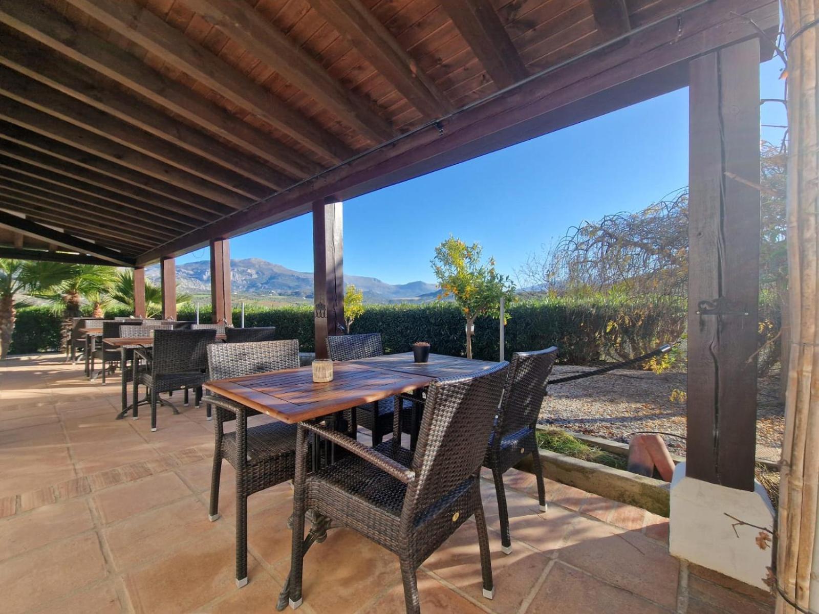 לינה וארוחת בוקר Hacienda Ríogordo מראה חיצוני תמונה