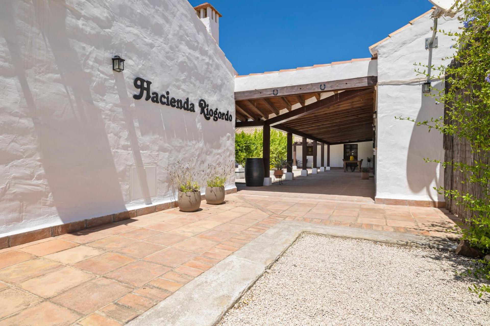 לינה וארוחת בוקר Hacienda Ríogordo מראה חיצוני תמונה